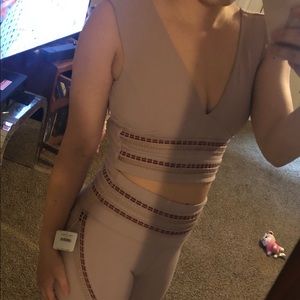 Adorable free people workout set